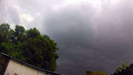 Los colores de las nubes, truenos y lluvia - Tacuarembó 05/10/2025