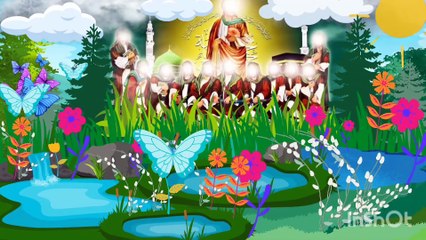 Allah aik hay punjtan panch Hain, Karbala kids,Shia Kids,Shia cartoon