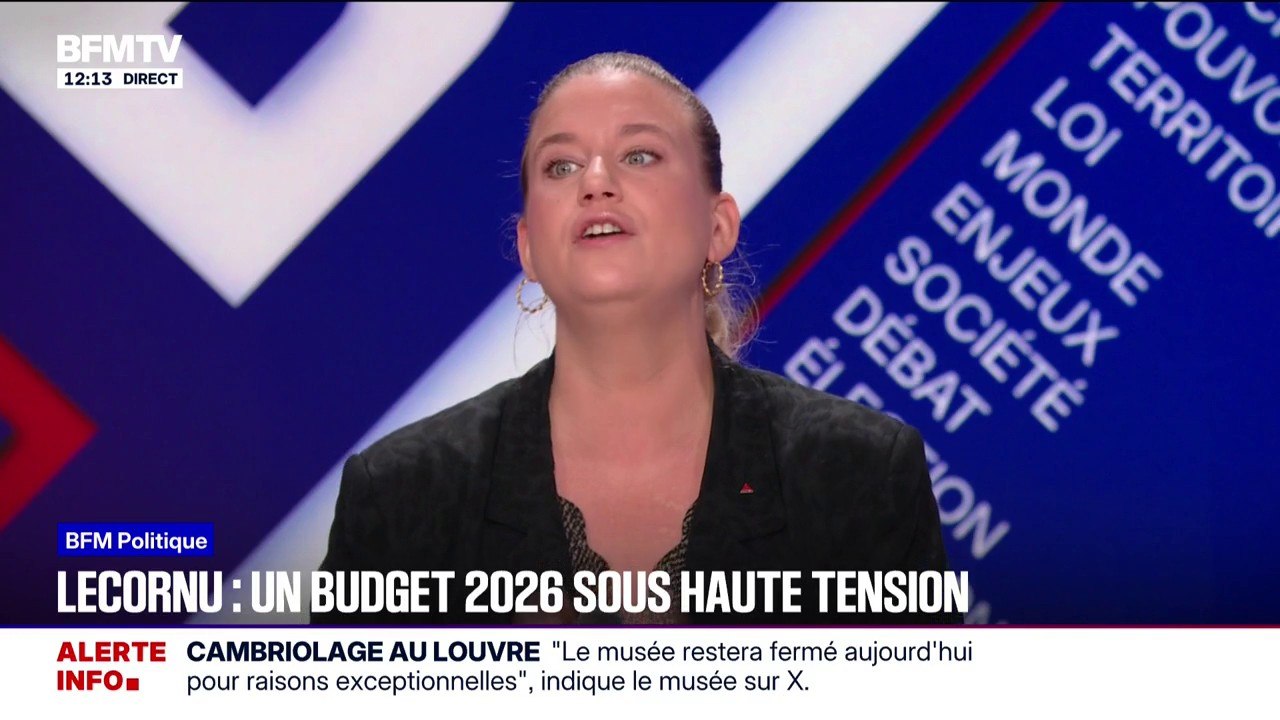 "Le plus probable, c'est qu'il y ait un budget avec toutes les horreurs qu'il y a actuellement contre le peuple", déclare Mathilde Panot (LFI)