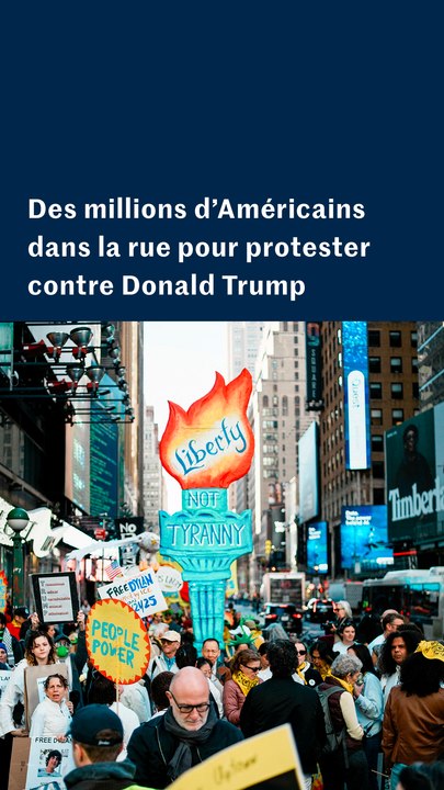 Des foules géantes manifestent aux Etats-Unis contre Donald Trump