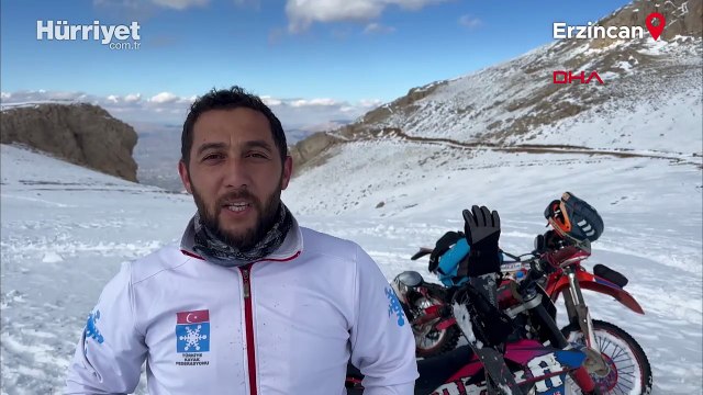 Kar kalınlığının 40 santimetreye ulaştığı Ergan Dağı'nda kayak sezonunu açtılar