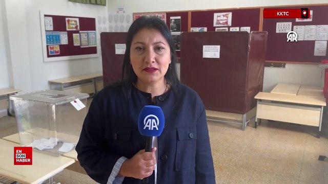 KKTC'de cumhurbaşkanı seçiminin ilk turu için oy kullanma işlemi başladı