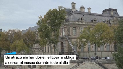 Un atraco sin heridos en el Louvre obliga al museo a cerrar todo el día