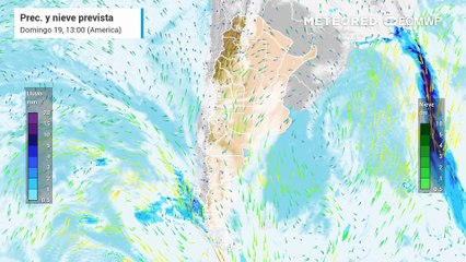 El tiempo en Argentina: semana muy tormentosa y con importantes cambios de temperatura, anticipa Meteored