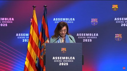 CARME HORTALÀ Revela Detalles de la Contabilidad del Barça en la Asamblea General ⚽