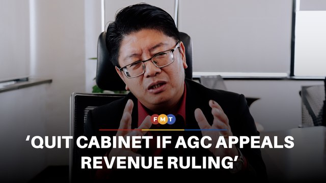 Quit Cabinet post if AGC files appeal on Sabah revenue ruling, Ewon told