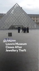 Louvre Museum Closes After Jewellery Theft
