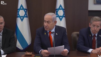 NETANYAHU renames GAZA conflict: ISRAEL calls it the 'WAR OF REDEMPTION'