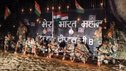 Video: दीपों से दमकी सरहद, जवानों का उत्सव