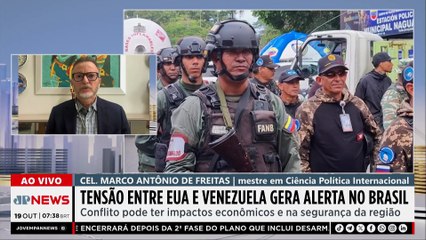 Tensão entre EUA e Venezuela gera alerta no Brasil; coronel explica