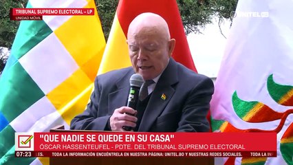 TSE abre jornada electoral y pide acudir a las urnas: “Tengan la certeza absoluta de que su voto será respetado”