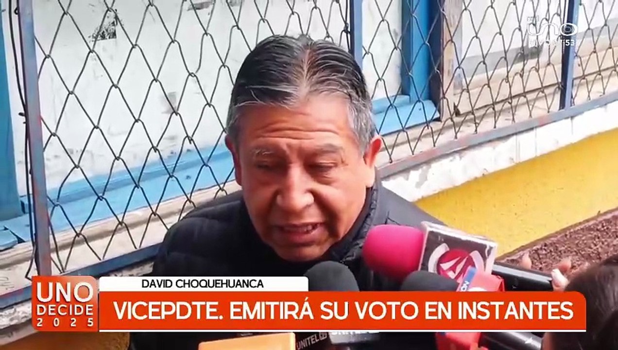 HABLA EL VICEPRESIDENTE