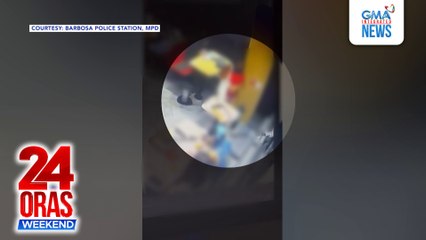 Babaeng sangkot umano sa mga pagnanakaw, nahuli habang nagsusugal | 24 Oras Weekend