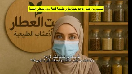 تخلصي من الشعر الزائد طبيعيًا 🌿✨ وصفة فعّالة ومجرّبة|