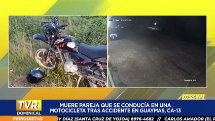 ¡Tragedia! Pareja muere tras ser embestidos por un camión en Guaymas, El Progreso, Yoro