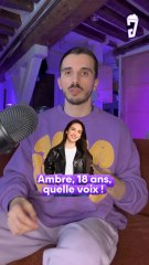 Ambre 18 ans quelle voix !