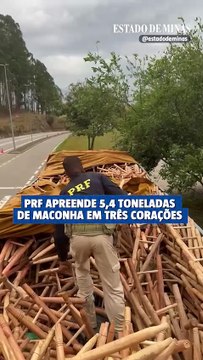 PRF apreende 5,4 toneladas de maconha em Três Corações