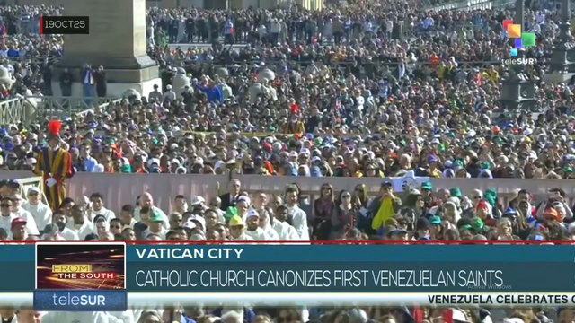 Vatican City, Catholic Church canonizes first Venezuelan Saints