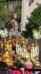 Atrani (SA) - Processione con la statua di S. Maria Maddalena (19.10.25)