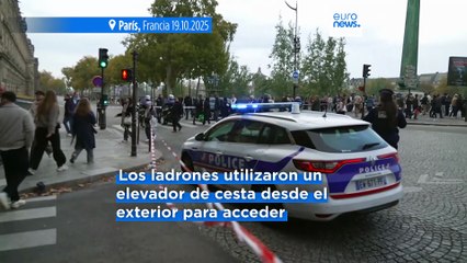 Roban 9 joyas históricas de Napoleón y la Emperatriz en un audaz atraco al museo Louvre de París