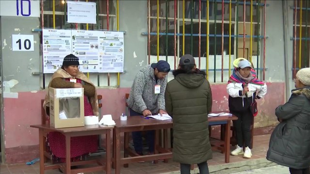 Bolivia vota en las elecciones presidenciales