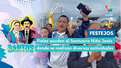 Festejos por el nuevo santo atraen a miles a su pueblo natal