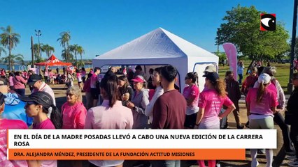 En el Día de la Madre Posadas llevó a cabo una nueva edición de la Carrera Rosa