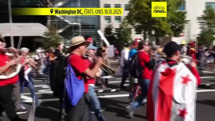 Etats-unis : des dizaines de milliers de personnes manifestent contre Trump