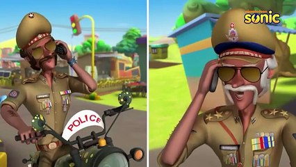 Motu बनेगा Intelligent, Chip लगा कर!" which translates to "Motu will become intelligent by getting a chip installed!"