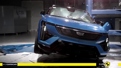 Le SUV électrique de taille intermédiaire Cadillac Optiq obtient cinq étoiles aux crash-tests Euro NCAP 2025