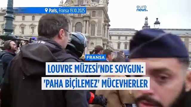 Paris'teki Louvre Müzesi soygun nedeniyle kapatıldı: 'Paha biçilemez' mücevherler çalındı