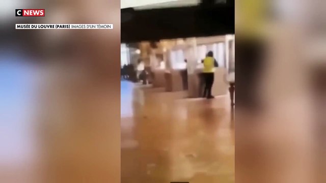 CNews diffuse la vidéo exclusive du vol spectaculaire au Louvre, ce matin, tournée par un des visiteurs qui s'était caché pendant l'opération choc qui a duré moins de 7 minutes