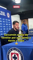 Larcamón rompe el silencio y ventila por qué dejó fuera a Kevin Mier y Willer Ditta.