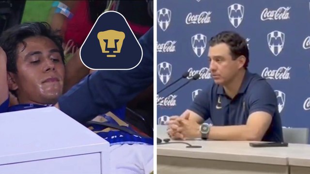JJ Macías deja el duelo contra Rayados por lesión; auxiliar de Efraín Juárez da detalles del delantero de Pumas