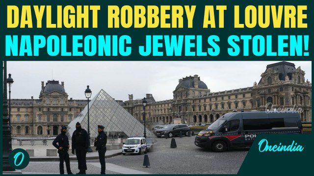 Louvre Heist SHOCKS Paris! Museum shut as Robbers wipe-off Napoleonic Jewels in a 7-minute robbery