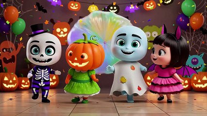 La Fiesta de Halloween 🎃 – Canción Infantil Divertida para Halloween | Kindifatoy