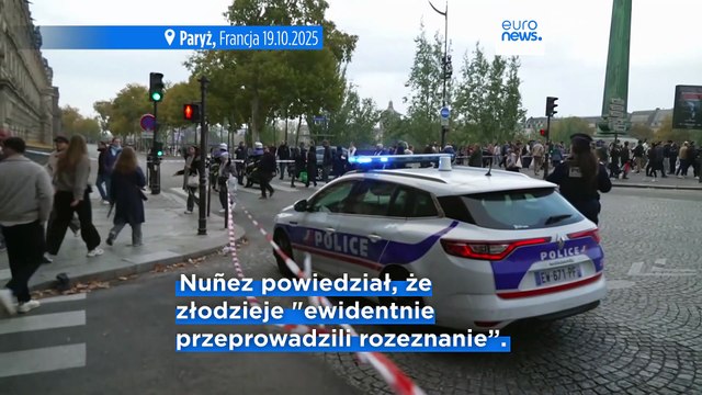 Kradzież w Luwrze. Napad trwał tylko 6 lub 7 minut