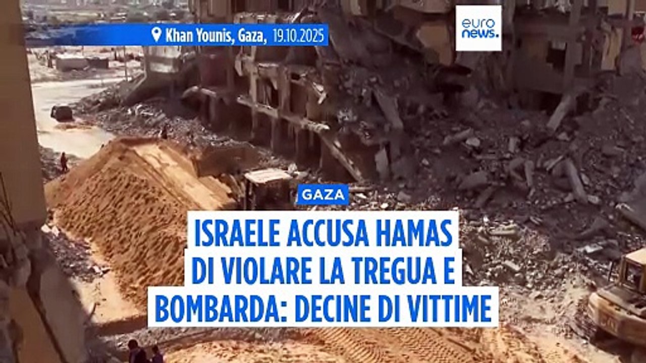 Israele bombarda Gaza dopo attacco di Hamas a soldati: almeno 45 morti, per Trump tregua è in vigore