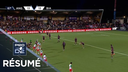 PRO D2 Saison 2025-2026 J07 - Résumé Soyaux-Angoulême XV - Biarritz Olympique PB