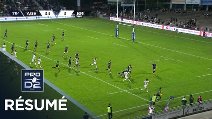 PRO D2 Saison 2025-2026 J07 - Résumé SU Agen - CA Brive