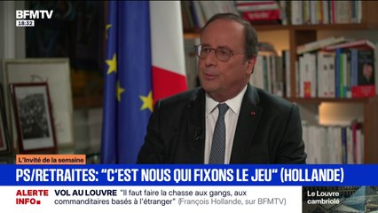Taxer les héritages: pour François Hollande, ancien président de la République, "c'est un sujet sensible"