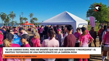“Un camino duro que me enseñó a quererme y priorizarme”: testimonio desde la Carrera Rosa