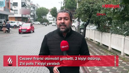 Otomobil gasbetti, 2 kişiyi öldürüp, 2'si polis 7 kişiyi yaraladı