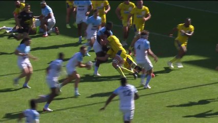 TOP 14 - Essai de Arnaud ERBINARTEGARAY (AB) - Aviron Bayonnais - ASM Clermont
