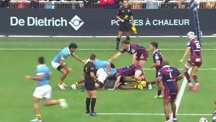 TOP 14 - Essai de Adrien DRAULT (UBB) - USA Perpignan - Union Bordeaux-Bègles