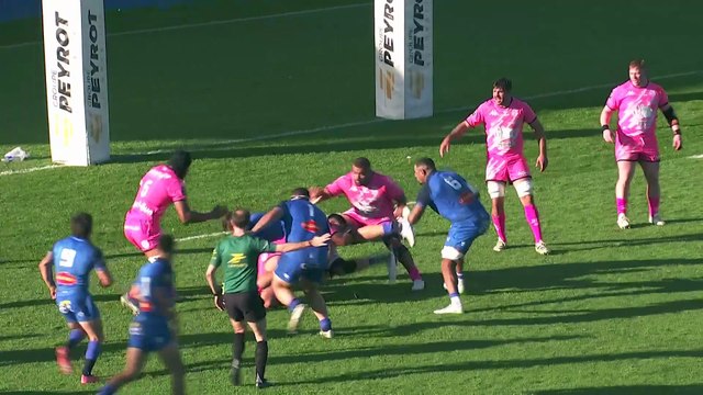 TOP 14 - Essai de Geoffrey PALIS (CO) - Castres Olympique - Stade Français Paris