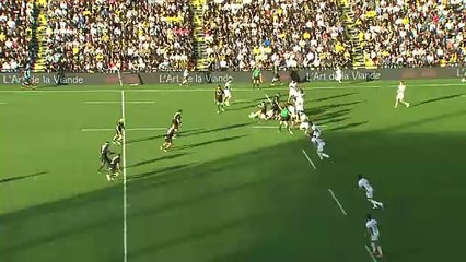TOP 14 - Essai de Ihaia WEST (SR) - Stade Rochelais - US Montauban