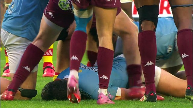 TOP 14 - Essai de Matthieu JALIBERT (UBB) - USA Perpignan - Union Bordeaux-Bègles