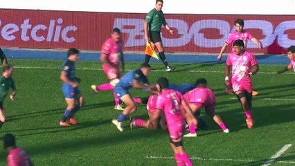 TOP 14 - Essai de Noah NENE (SFP) - Castres Olympique - Stade Français Paris