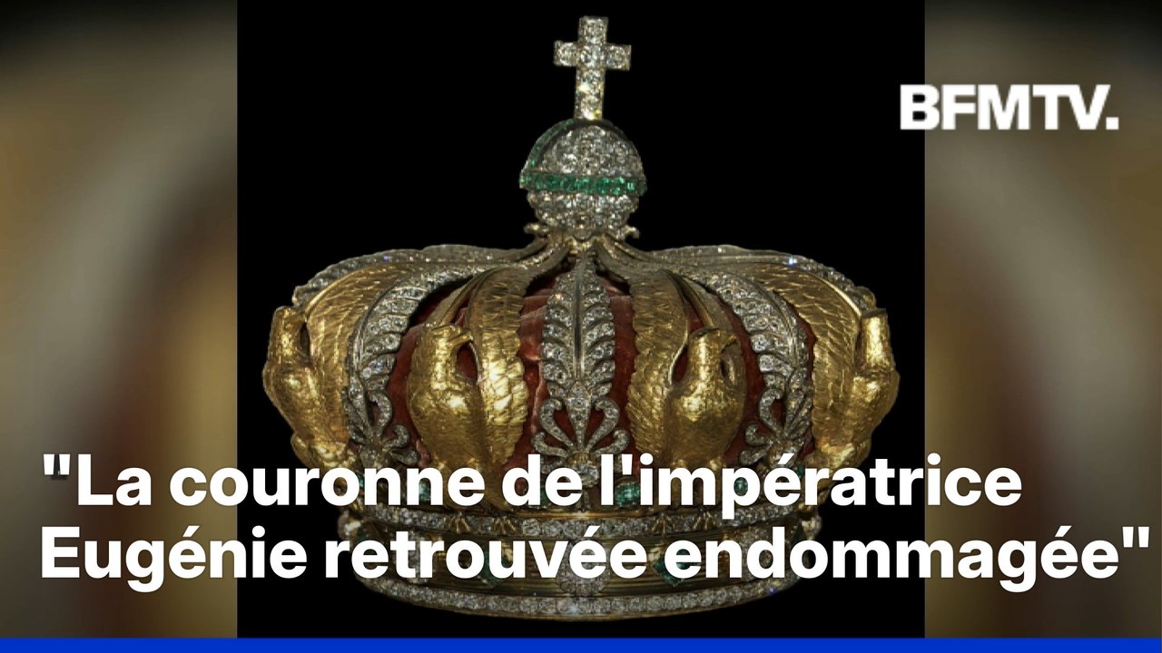 Vol au Louvre: la couronne de l’impératrice Eugénie a été retrouvée “endommagée”